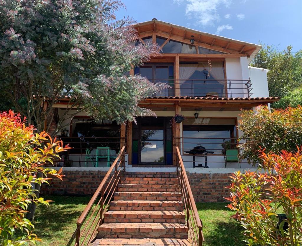 Hotel Mirador Valeisa Guatavita Exteriér fotografie